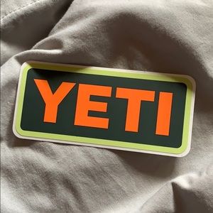 Yeti sticker